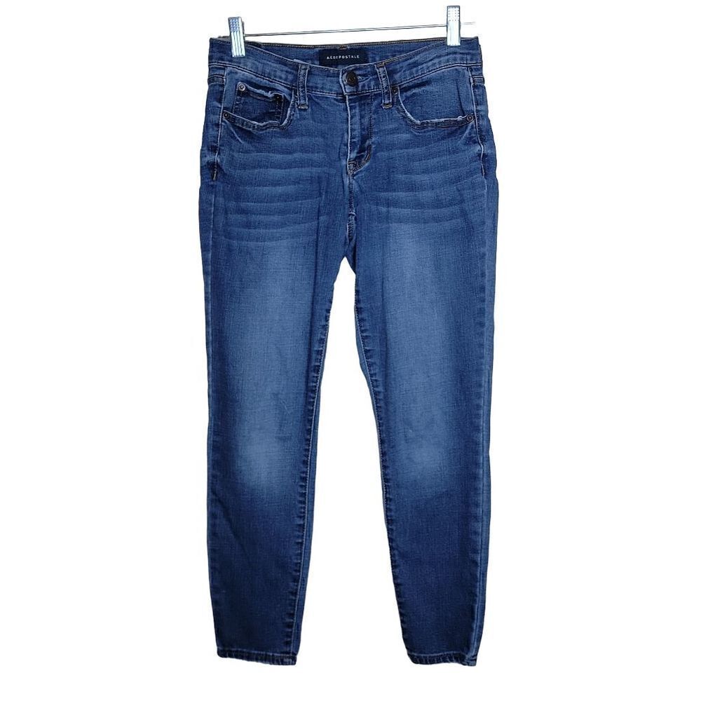 Aeropostale
Skinny Stretch Blue Jeans 4 Short